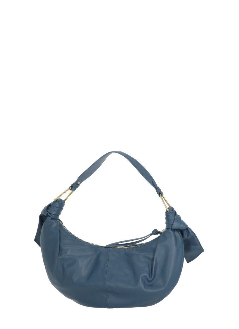 Coccinelle Furoshiki Medium Bag With Slouchy Silhouette And Golden Logo