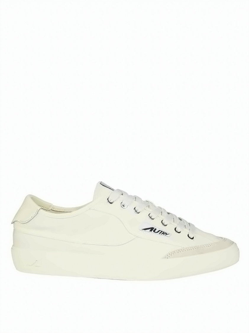 Autry Low-Top Sneakers With Suede And Canvas Blend