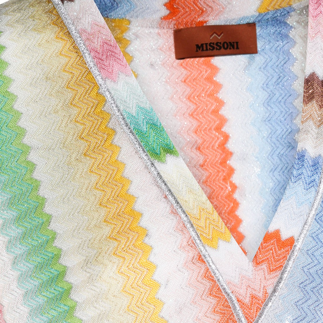 Missoni Zigzag Tunic With Asymmetrical Hemline