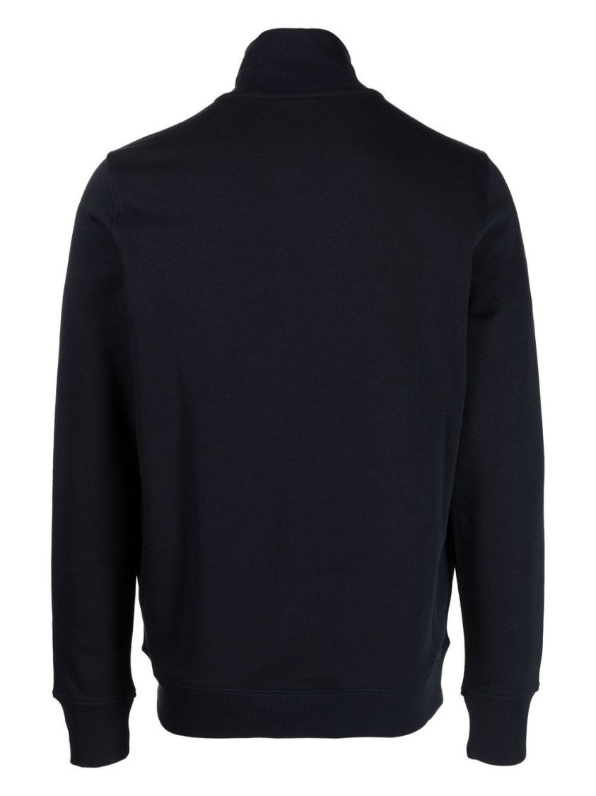 Paul Smith Zip-Up Sweatshirt With High Collar