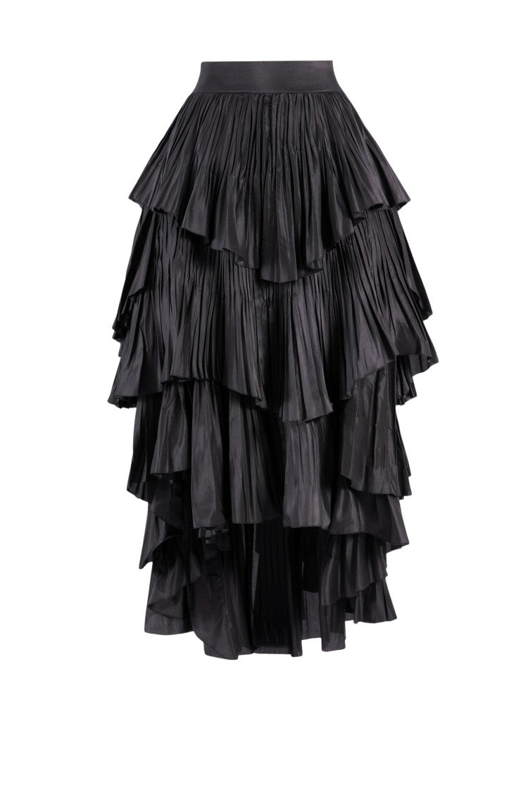 Saiid Kobeisy Taffeta Layered Skirt