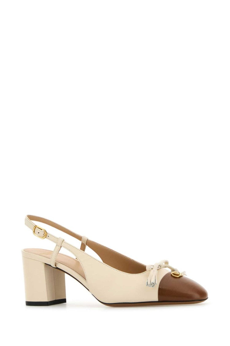 Valentino Garavani Sand Leather Vlogo Signature Pumps