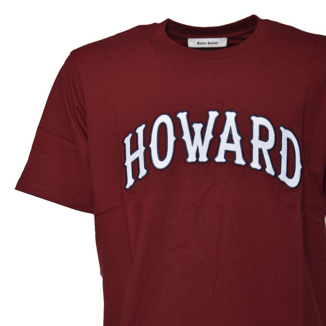 Wales Bonner Bordeaux Cotton Howard T-Shirt