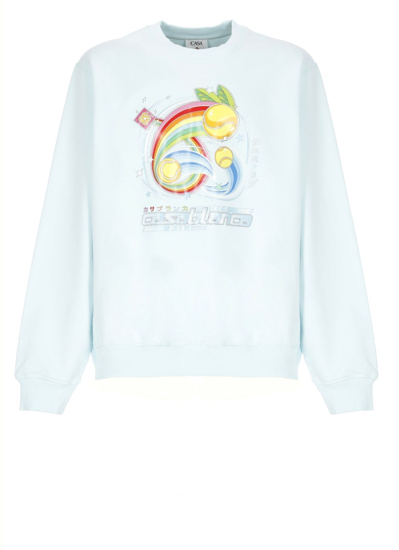 Casablanca Manga Tennis Ball Sweatshirt