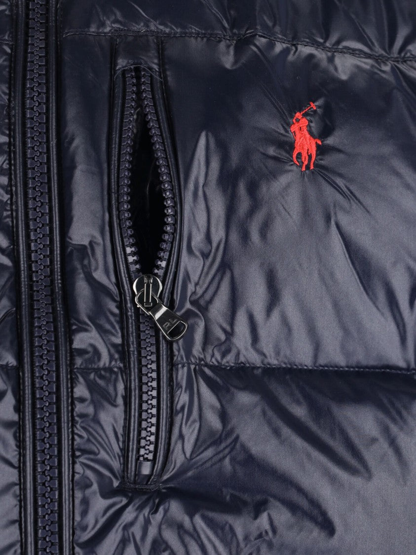 Polo Ralph Lauren Gorham Glossy Hooded Quilted Down Jacket