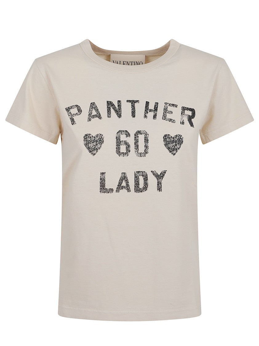 Valentino Garavani Cotton Jersey T-Shirt With Print