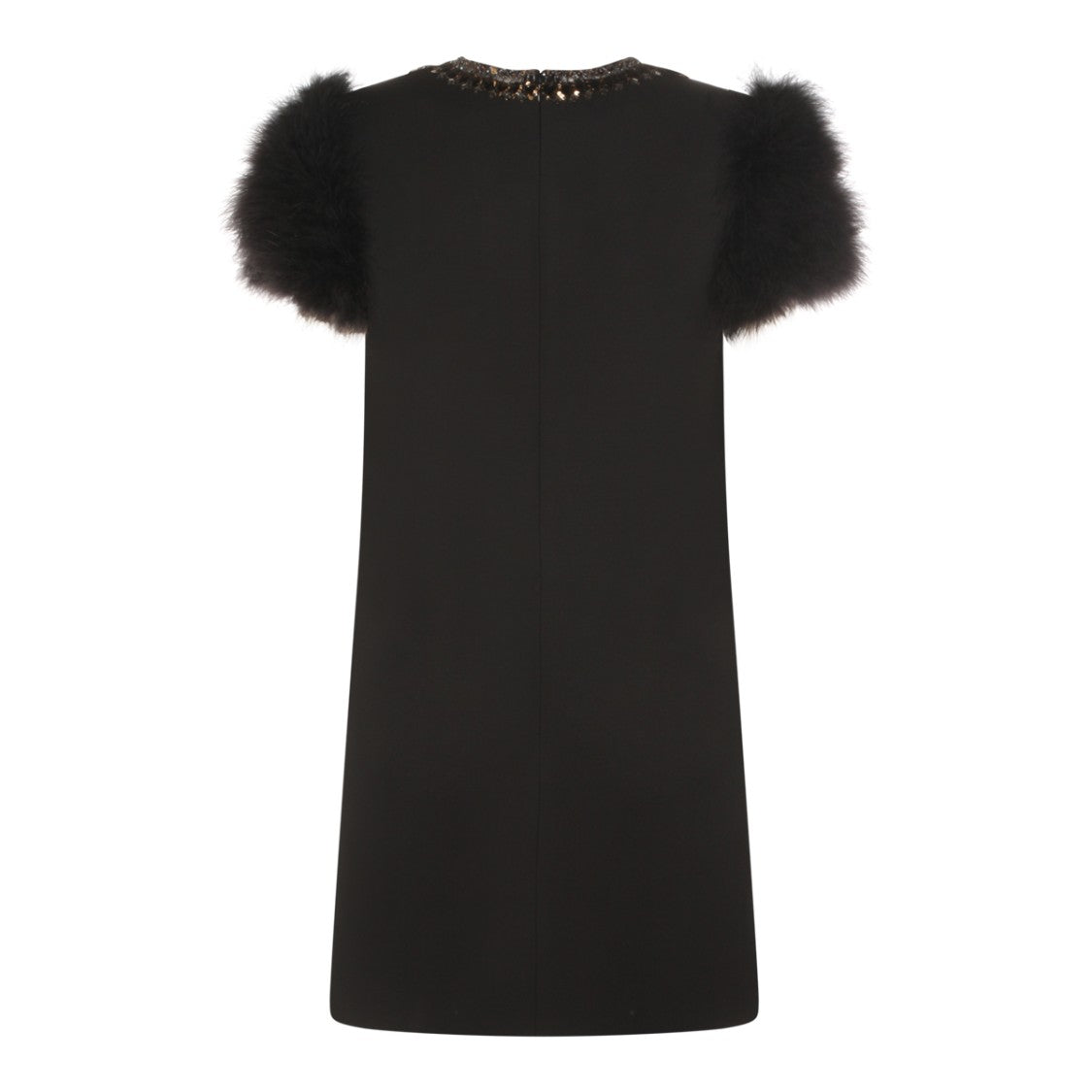 Valentino Black Cashmere Dress