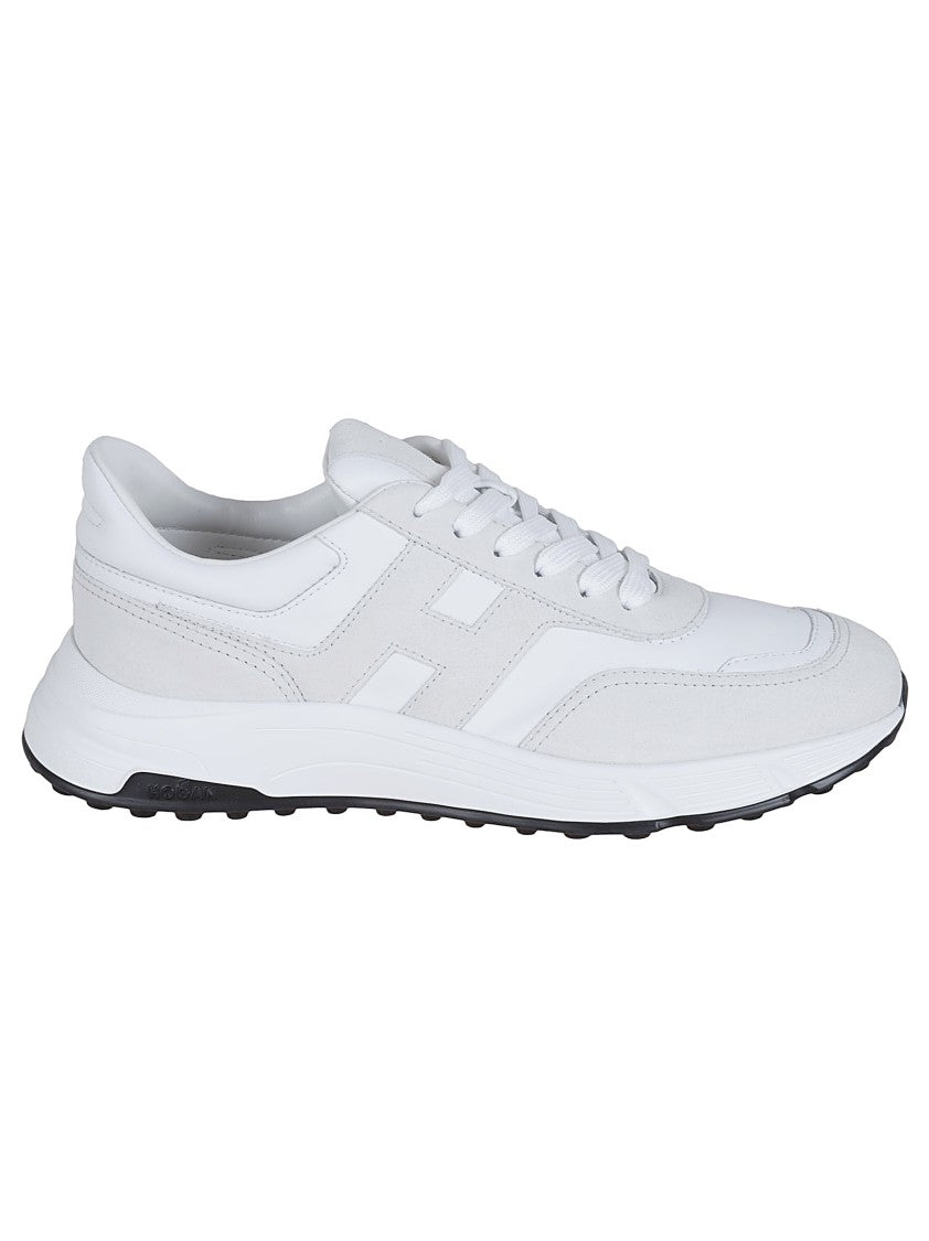 Hogan H563 White Leather Sneakers