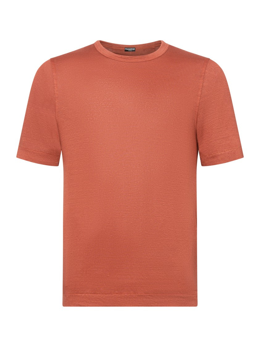 Franzese Collection Handmade Natural Linen T-Shirt
