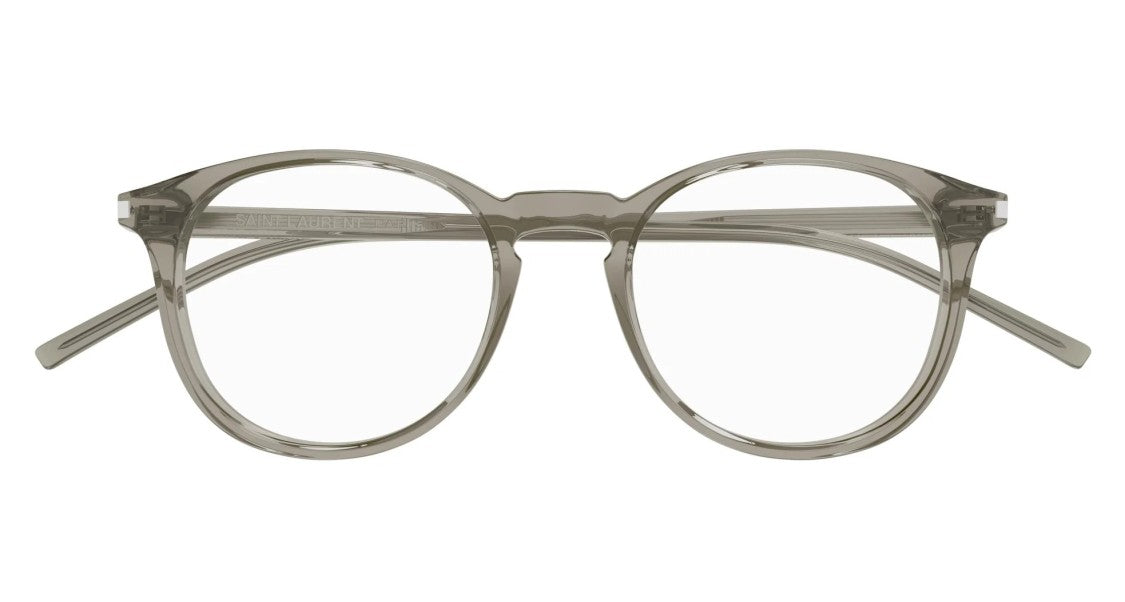 Saint Laurent Eyeglasses Saint Laurent Sl 106 025 Brown Brown Transpare 50/19/145