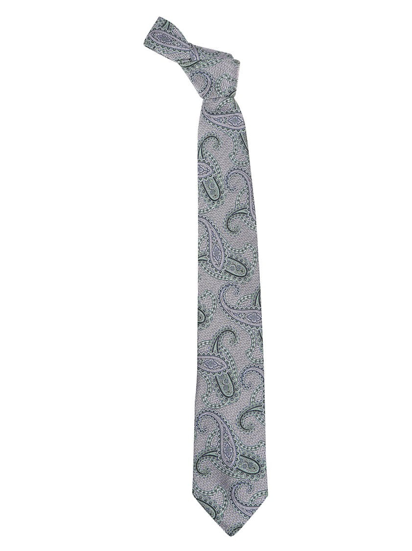 Etro Paisley Pattern Silk Tie