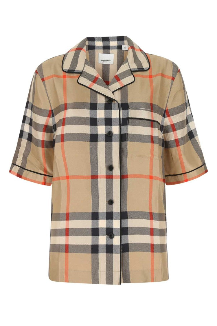 Burberry Printed Satin Shirt