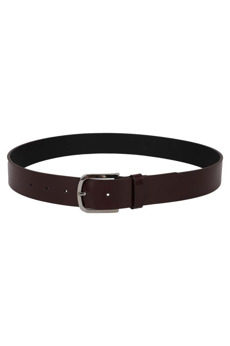 Orciani Burgundy Leather Belt