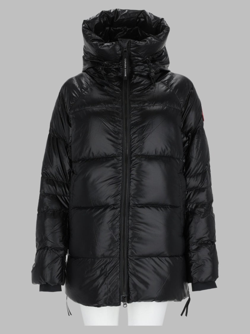 Canada Goose Black Cypress High-Collar Down-Filled Polyamide Down Jacket