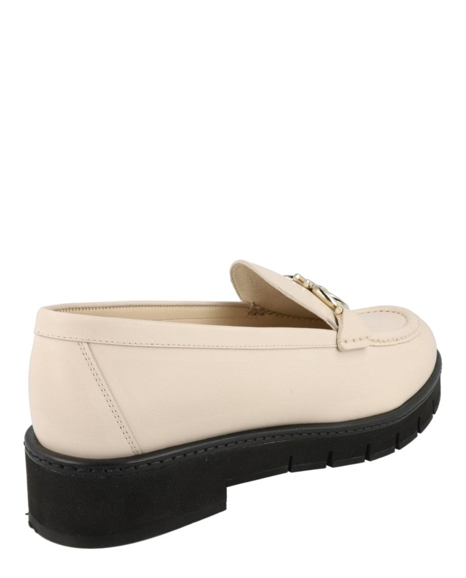 Ferragamo Rolo Leather Loafers