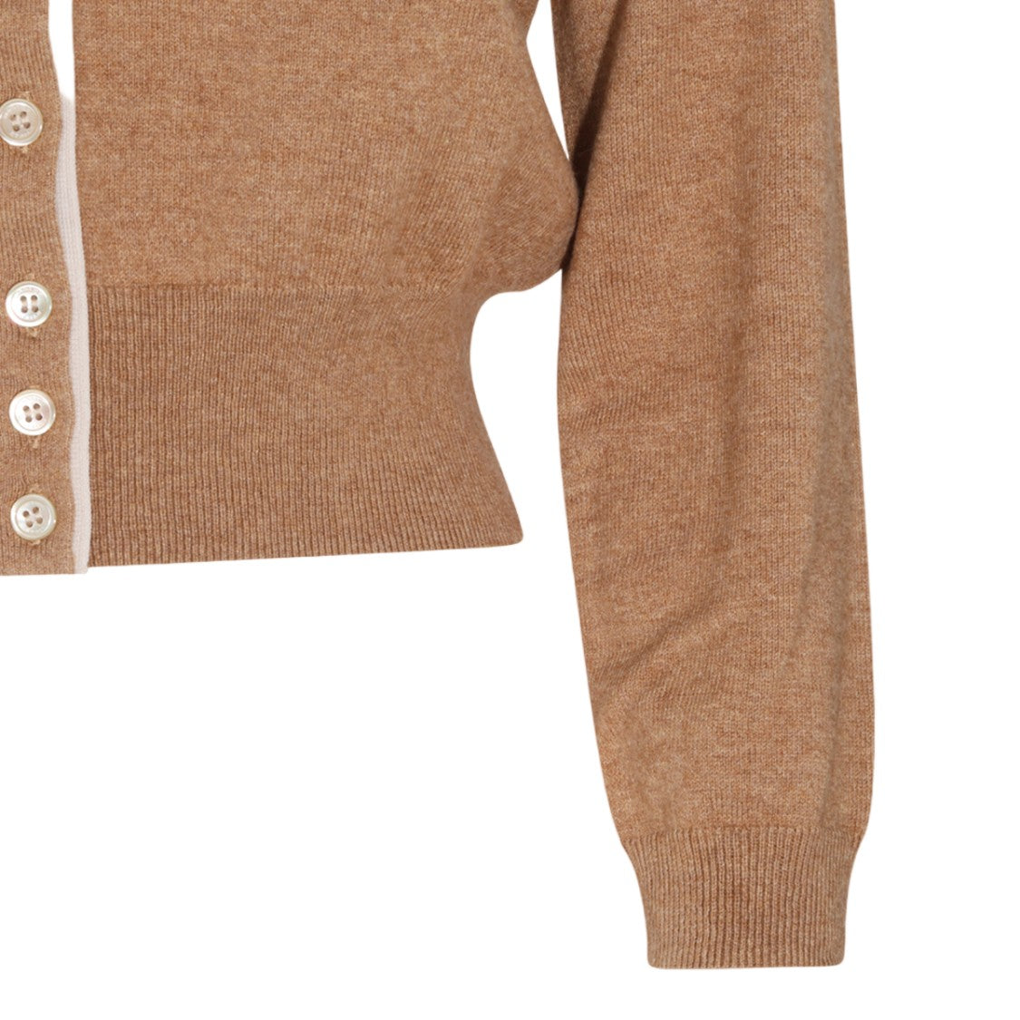 Isabel Marant Étoile Pearl-Button Abstract Motif Knit Sweater