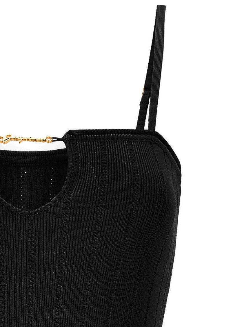 Jacquemus La Robe Sierra Bretelles' Dress