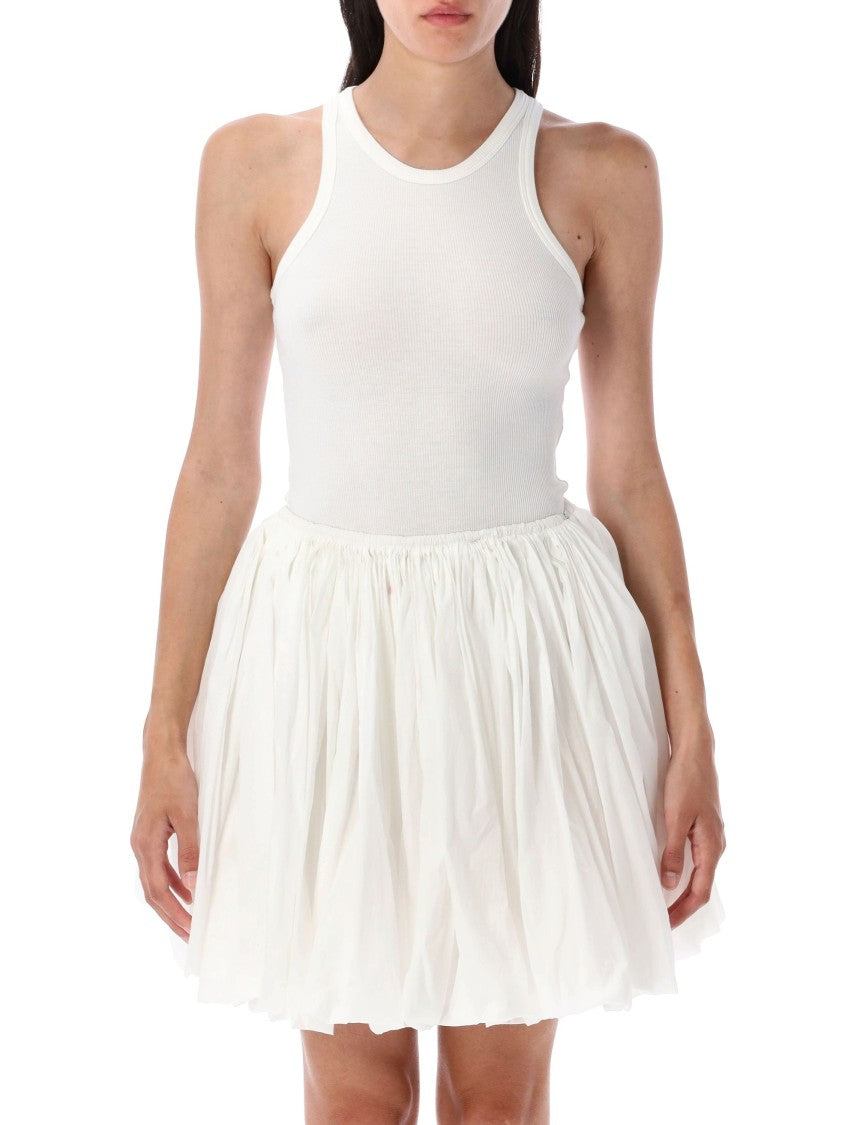 Alaïa Sculpting-Rib Jersey Bodysuit