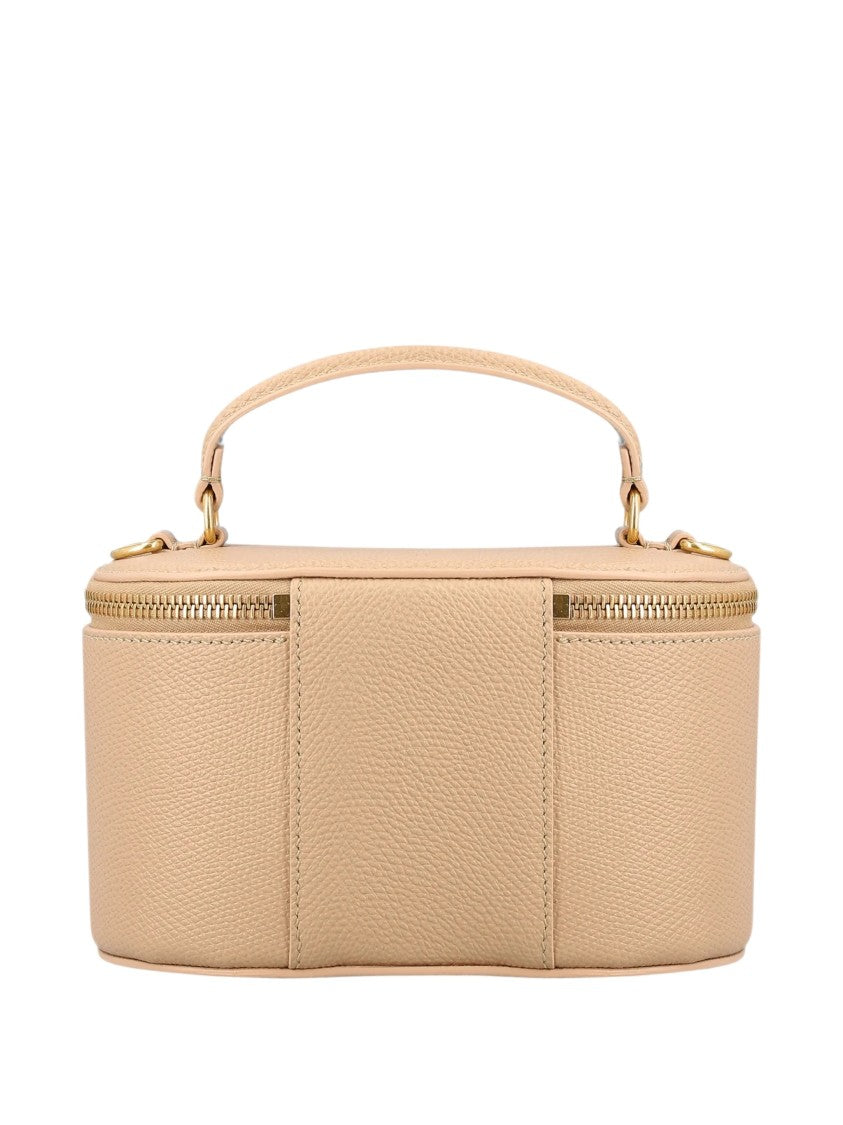 Valentino Structured Gold-Plaque Rectangular Vanity Case