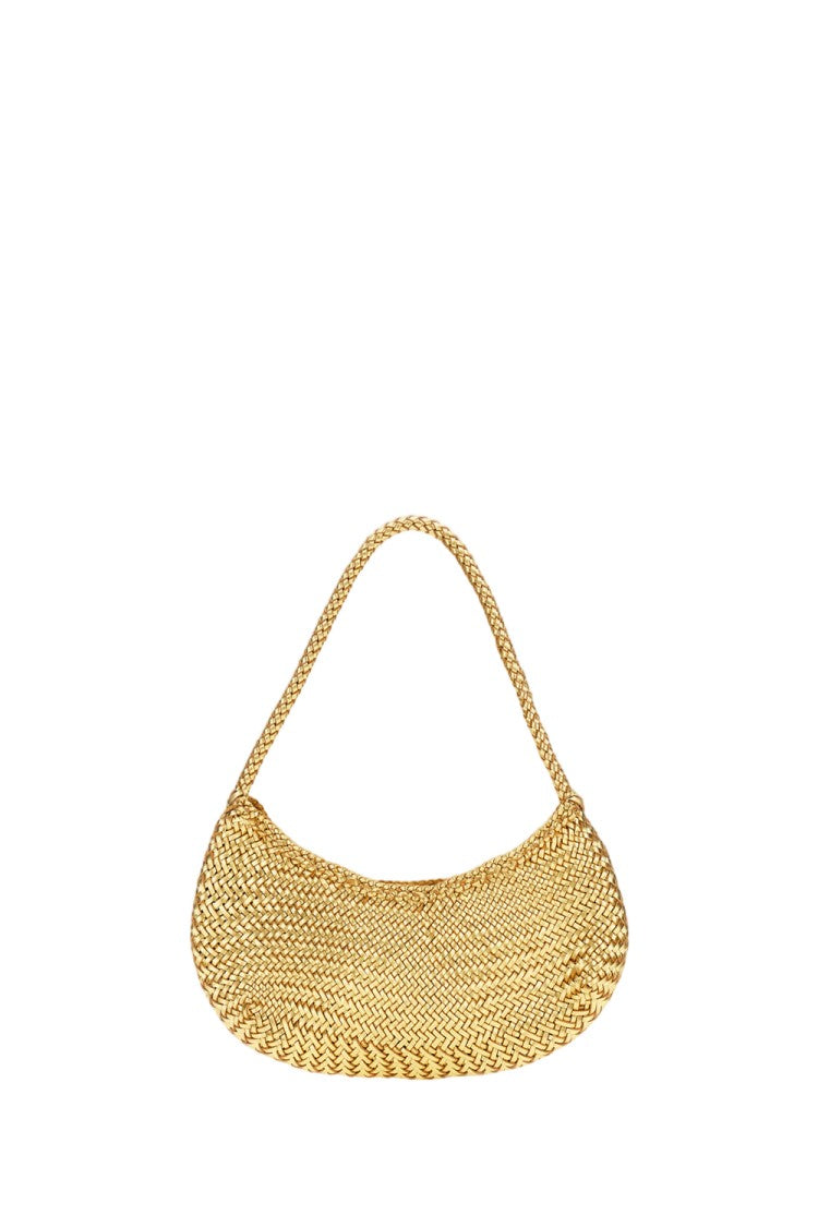 Dragon Diffusion Nova Luna Bag In Silver Buffalo Calf Leather