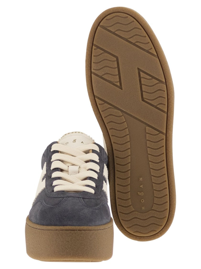 Hogan Cool - Suede Trainers With Thick Soles
