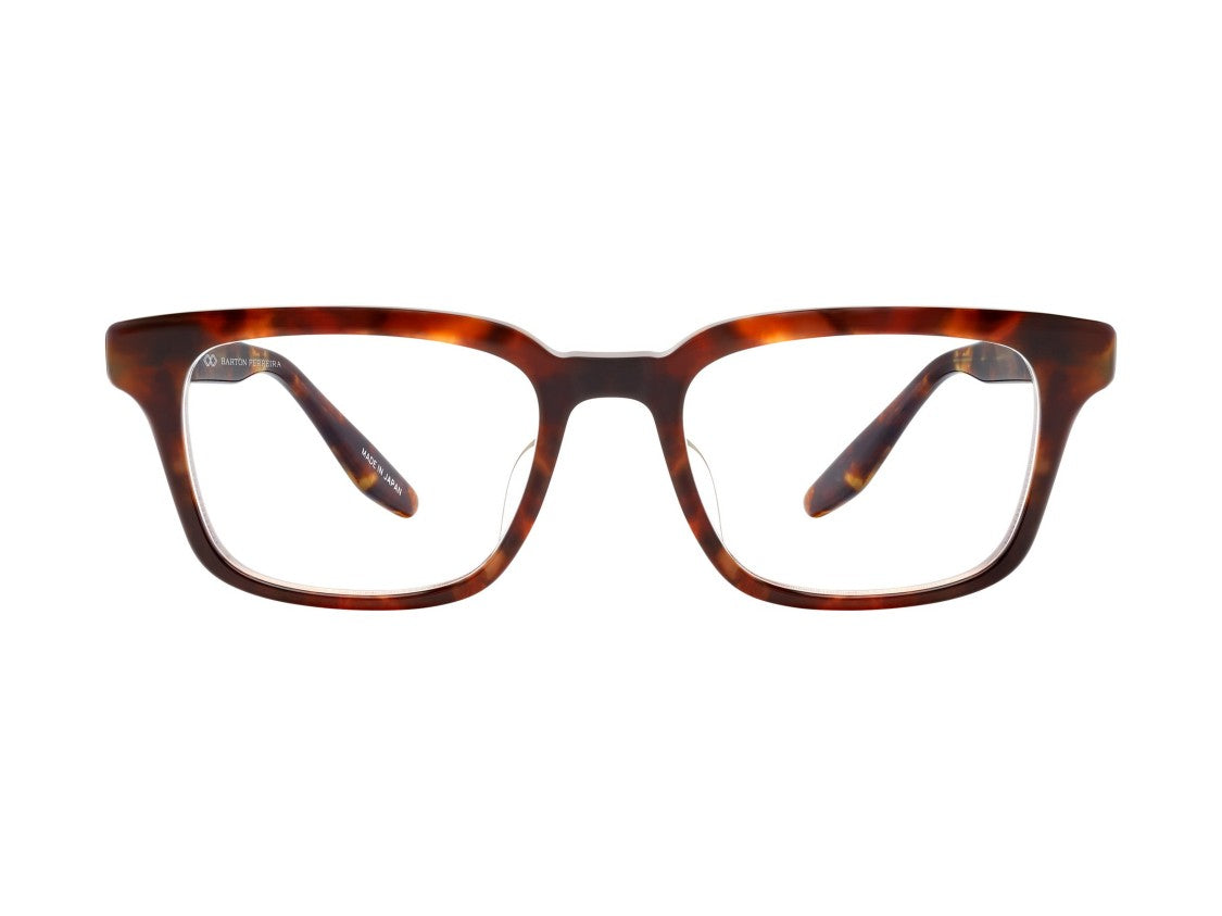 Barton Perreira Bp50138u Square Tortoiseshell Metal Accent Eyeglasses