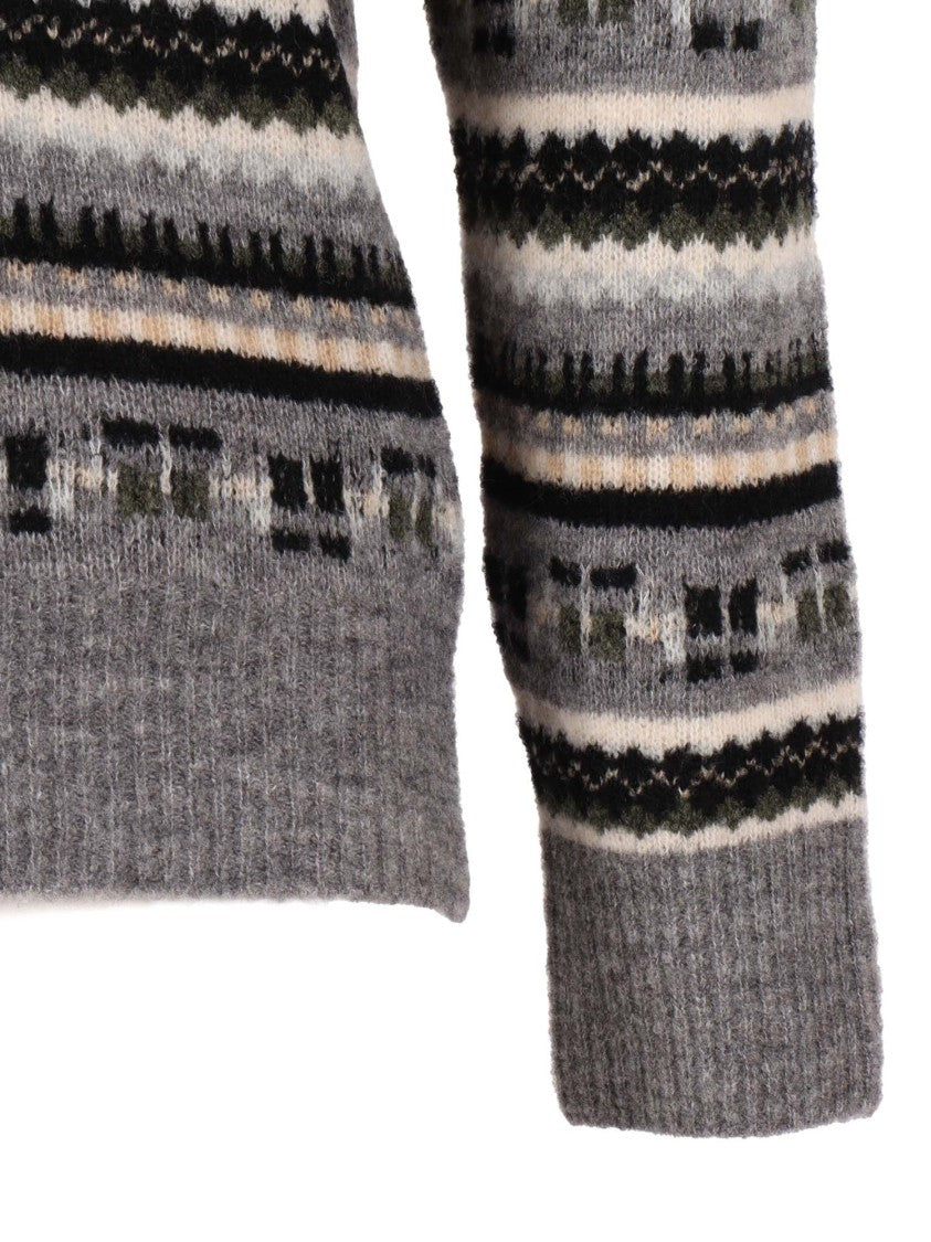 Ballantyne R Neck Sweater