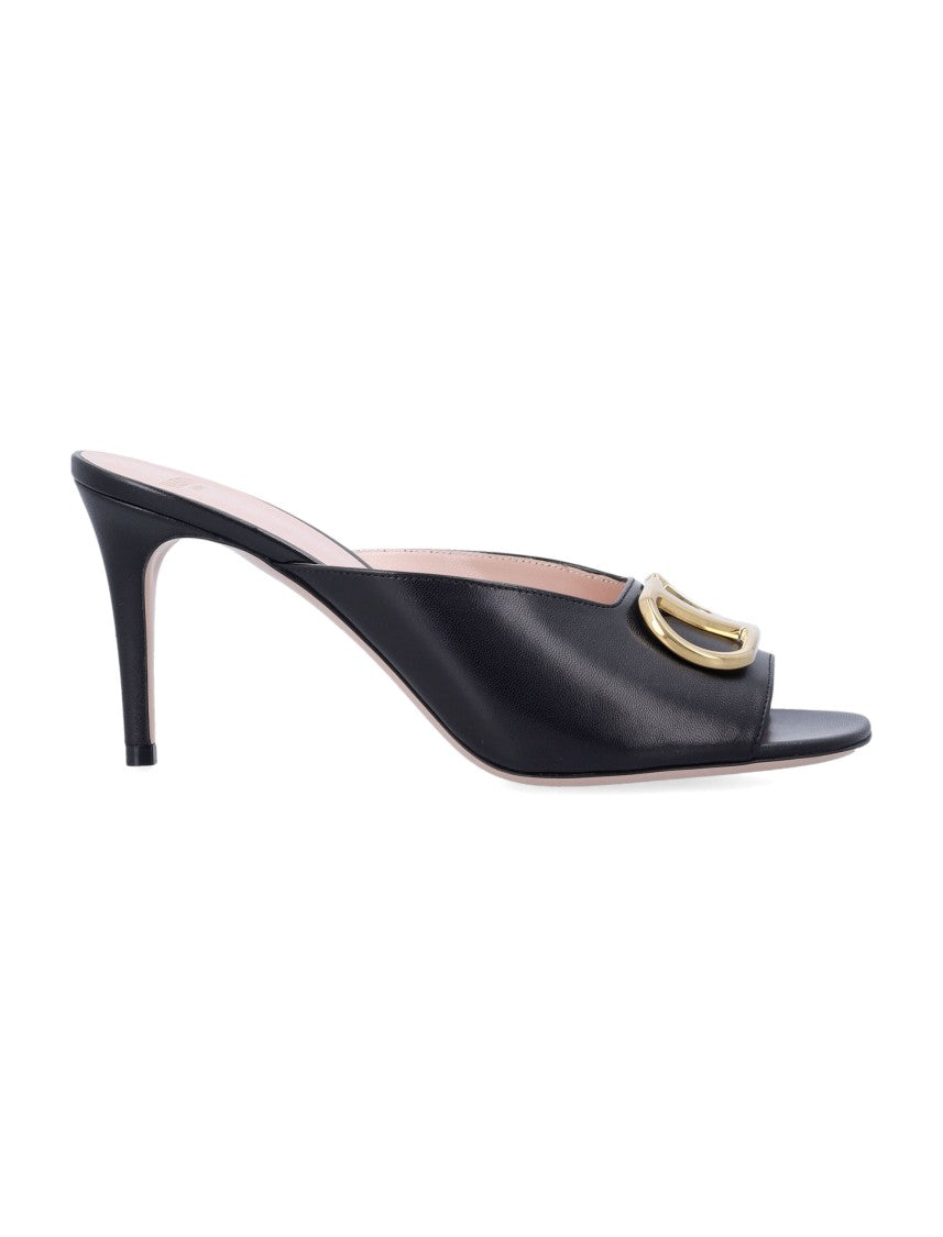 Valentino Garavani Vlogo Leather Mule Mules