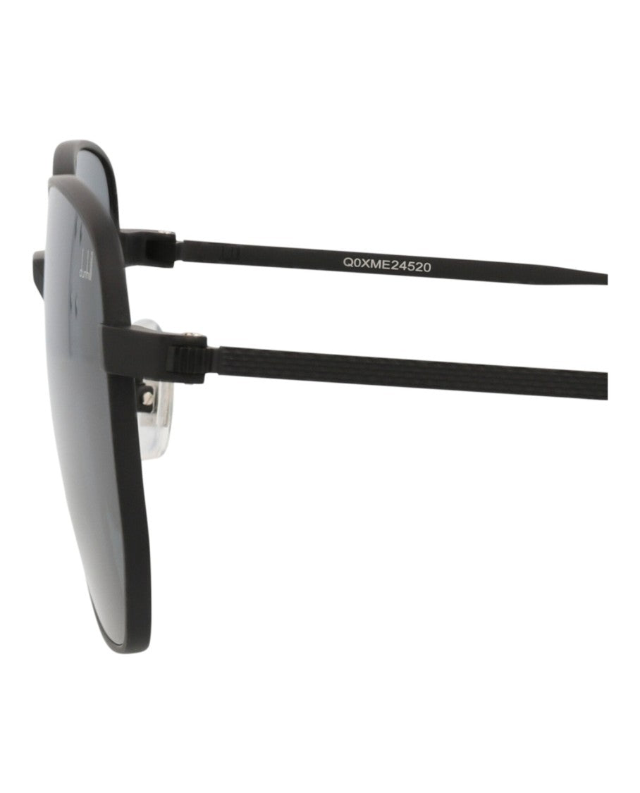 Dunhill Square-Frame Titanium Sunglasses