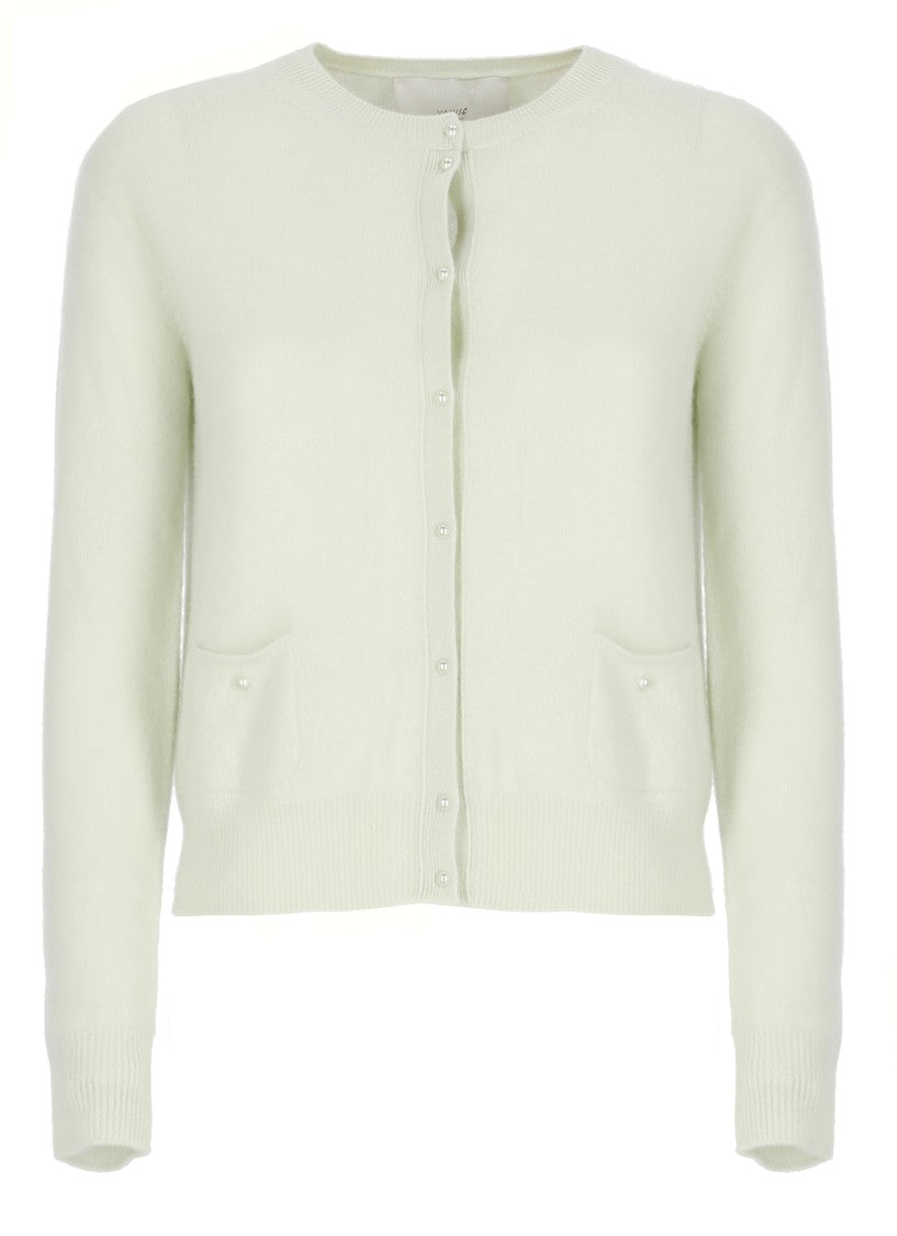 Vanisé Green Cashmere Cardigan