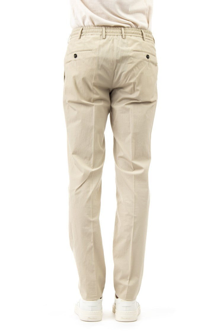 Pt Torino Embossed Cotton Slim Jogger Trousers