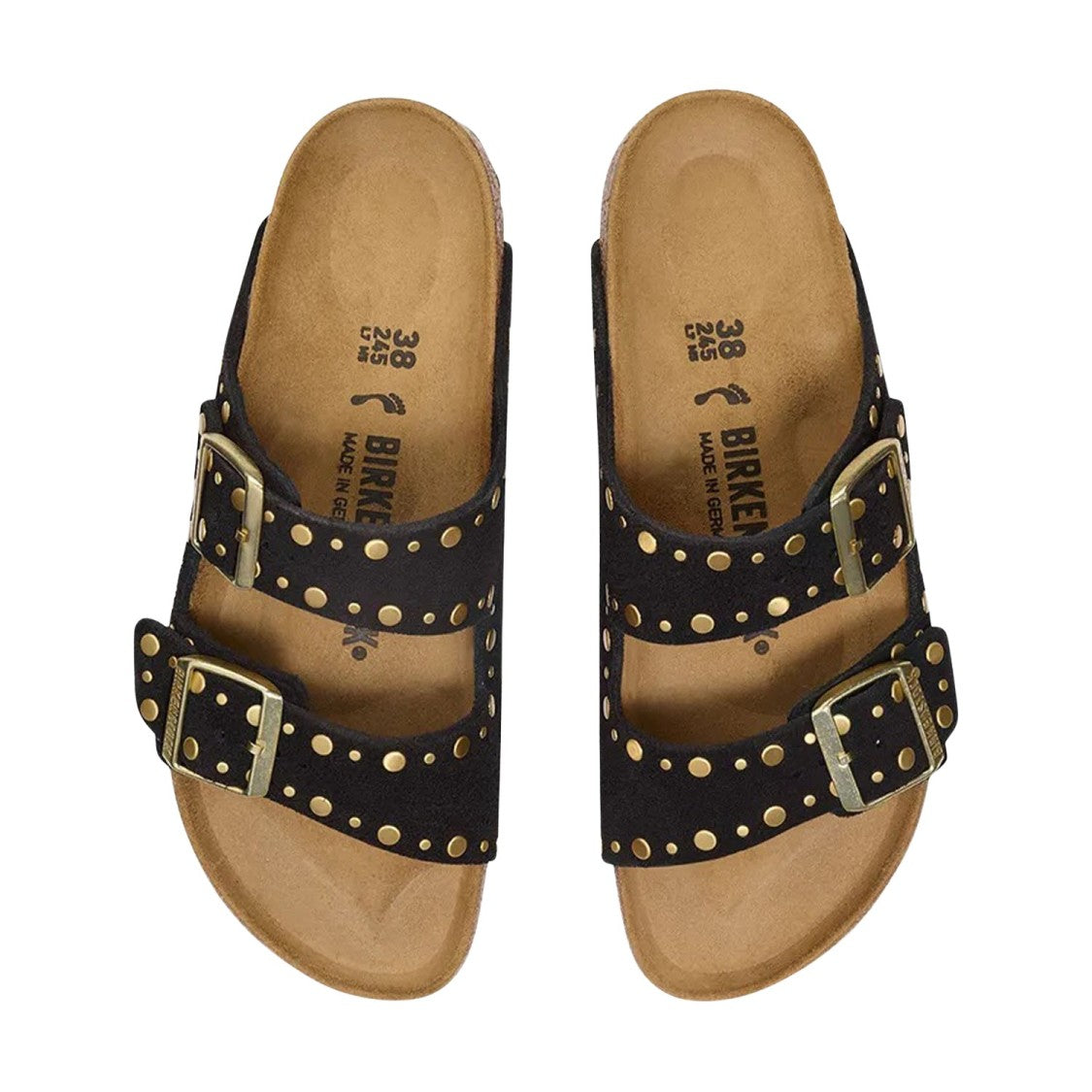 Birkenstock Round Open Toe Suede Sandals