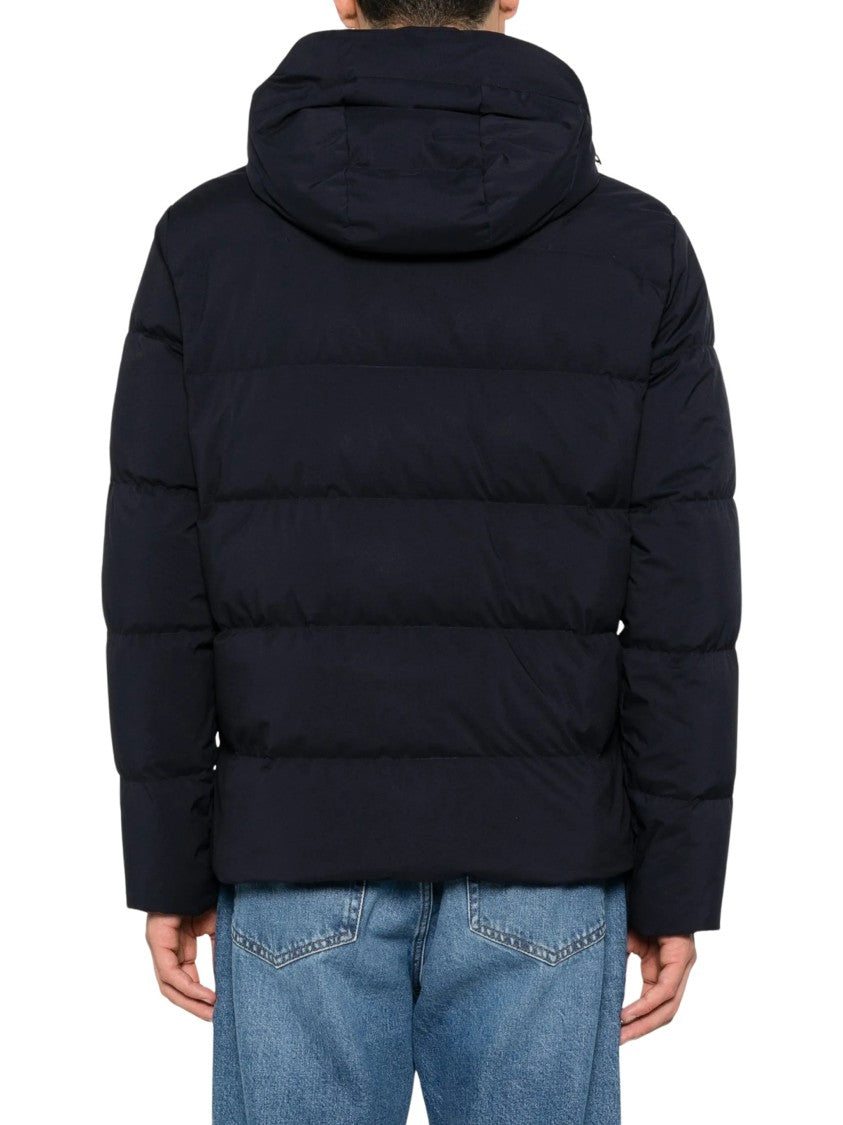 Paul & Shark Giubbotto In Piuma Padded Black Down Jacket