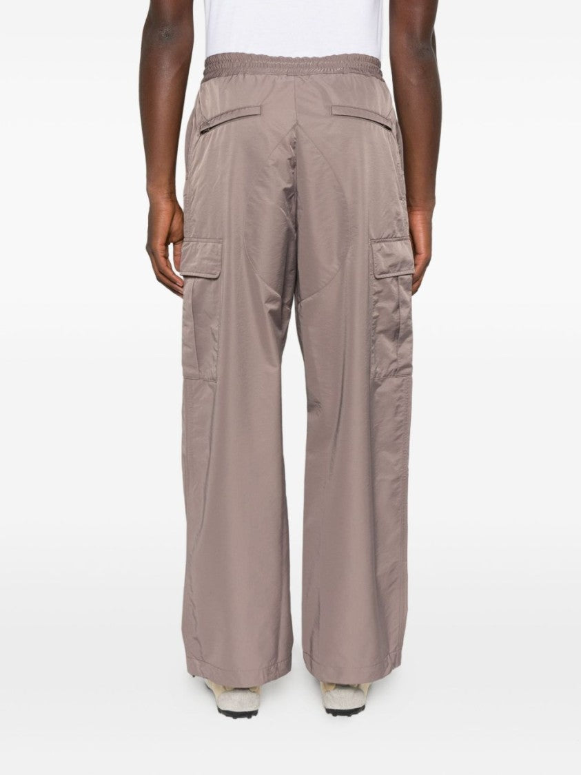 Kenzo Beige Cargo Pocket Drawstring Trousers