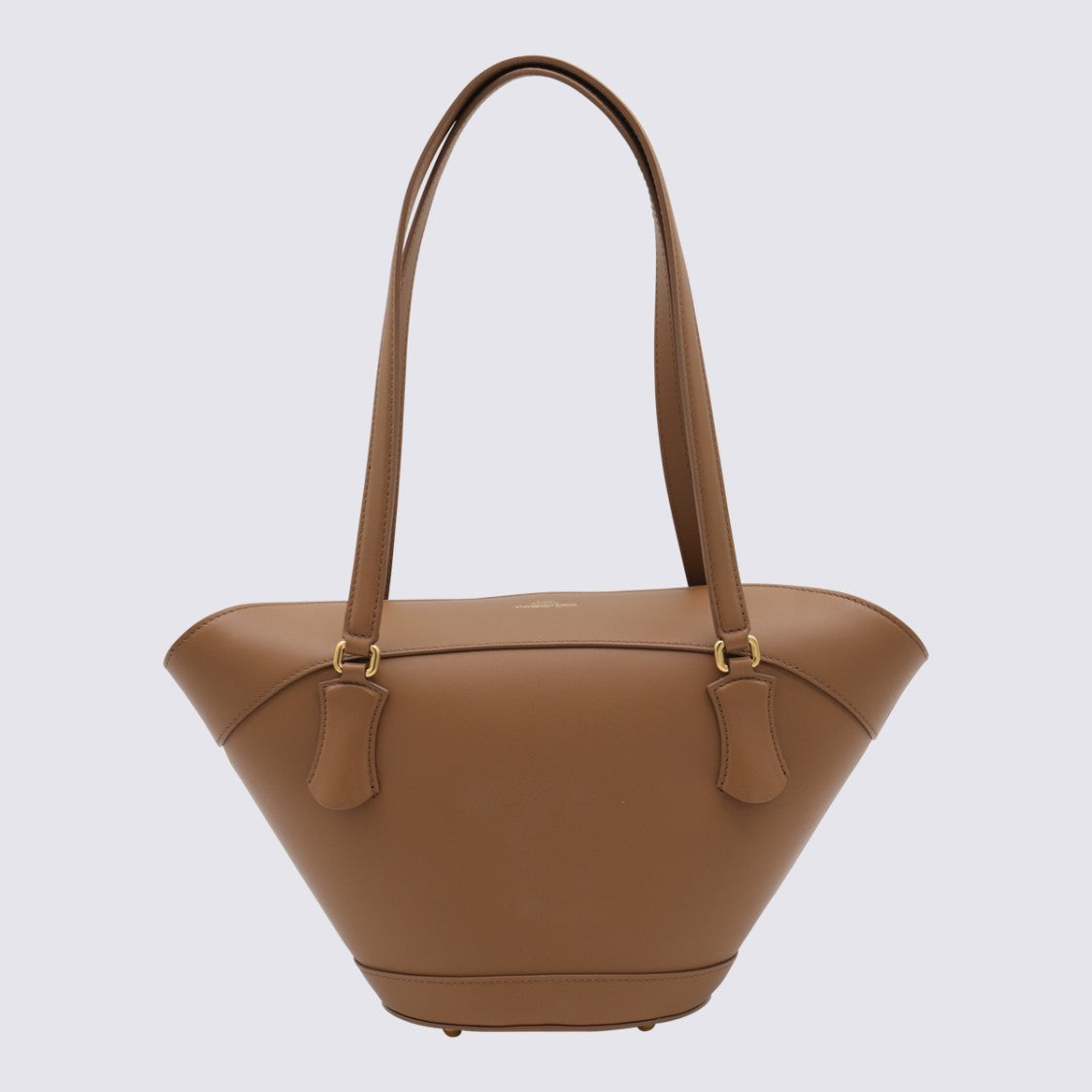 Dolce & Gabbana Brown Leather Capri Satchel