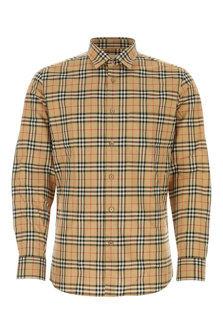 Burberry Embroidered Poplin Shirt