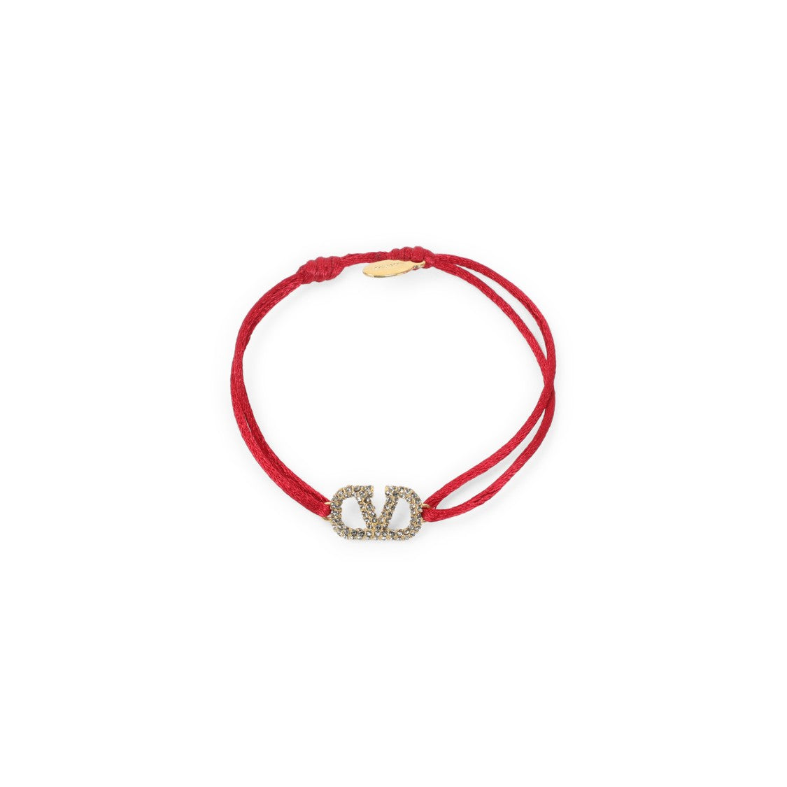 Valentino Garavani Red Polyester Bracelet