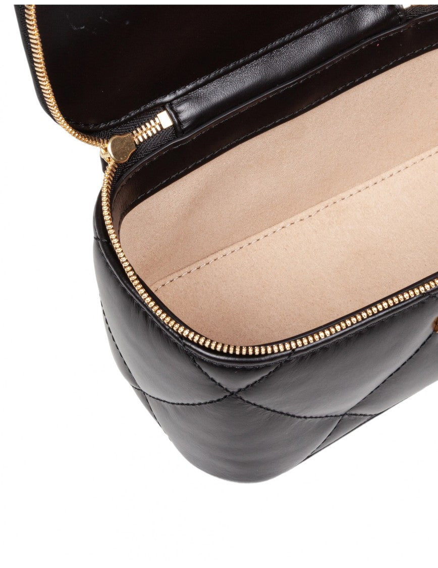 Tory Burch Kira Diamond Quilt Leather Vanity Case