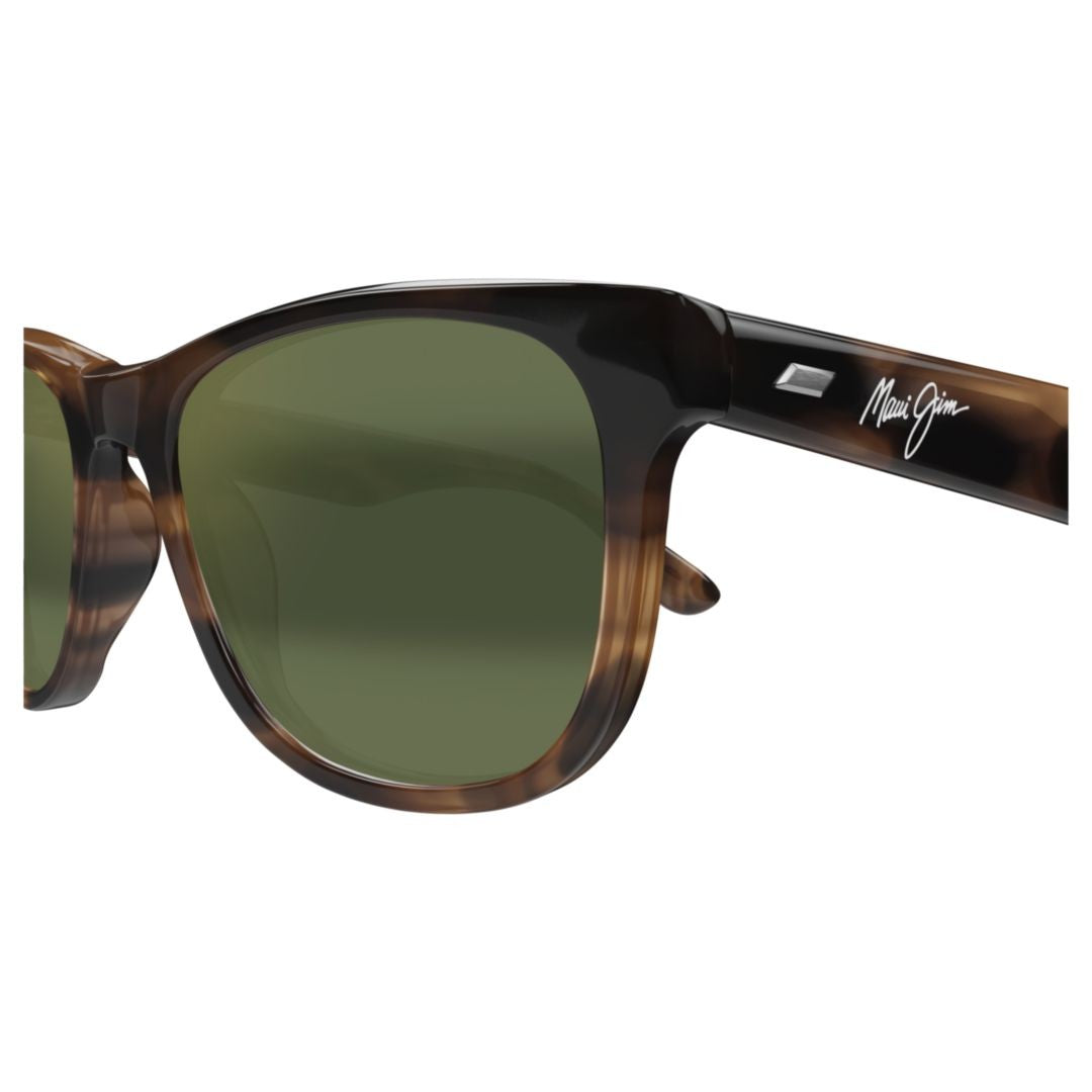 Maui Jim Green Mj0692s Tortoiseshell Rectangular Sunglasses