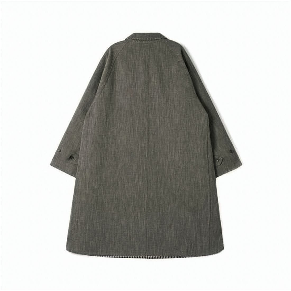 Anatomica Reversible Oversized Cape With Classic Collar And Textured Finish