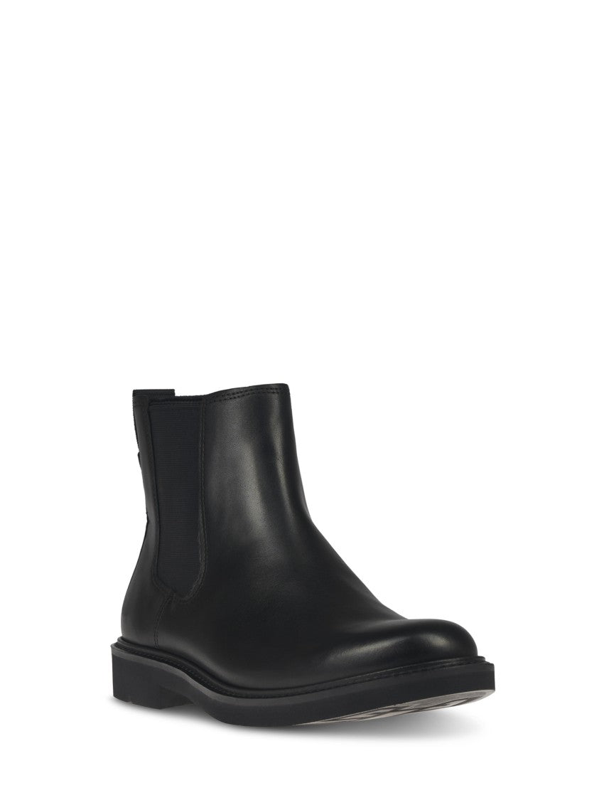Ecco Chelsea Boots In Smooth Full-Grain Leather
