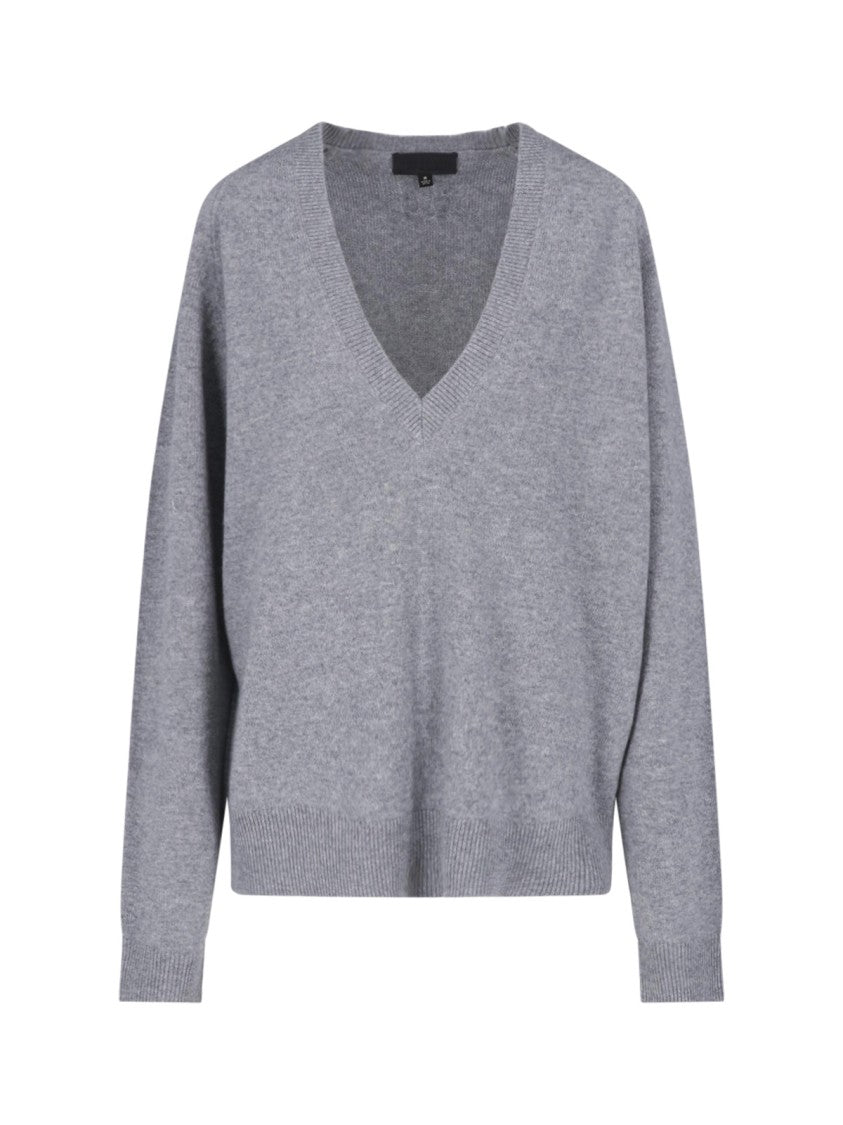Nili Lotan Gray Vince Cashmere Sweater