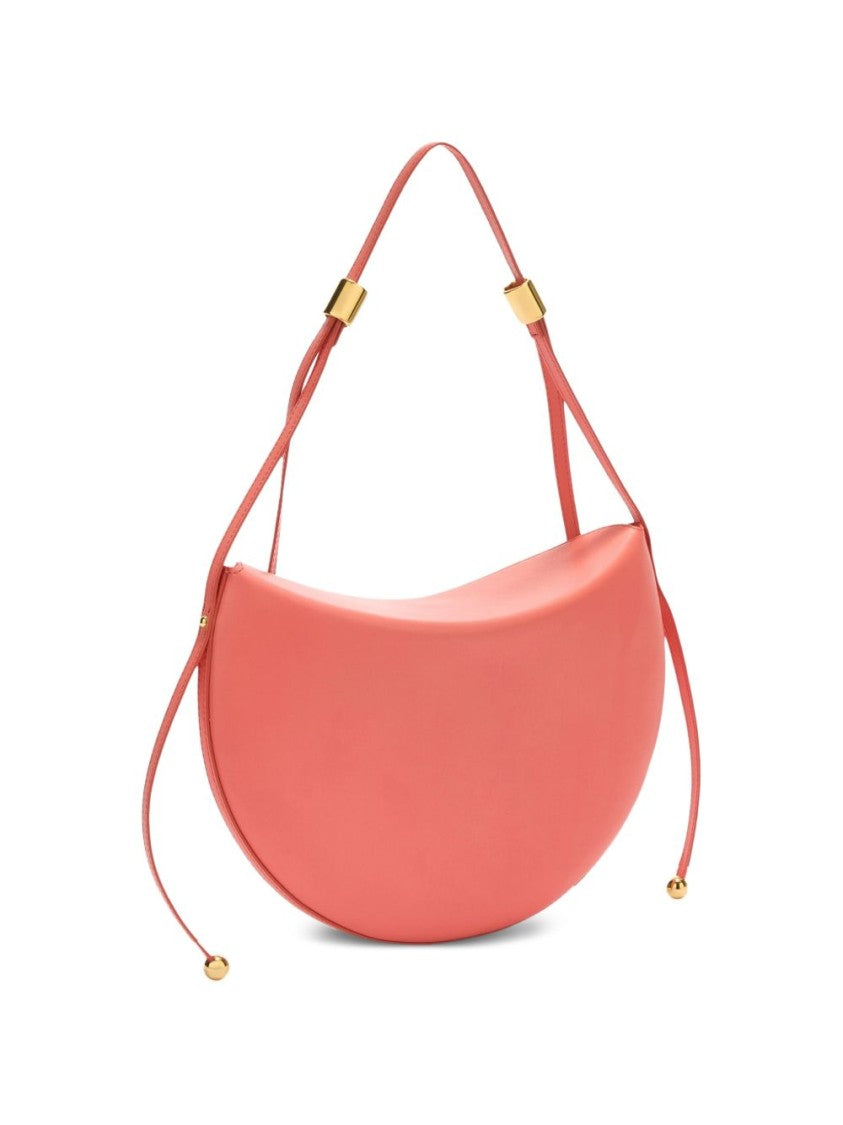 Furla Crescent-Shaped Pink Furla Shoulder Bag