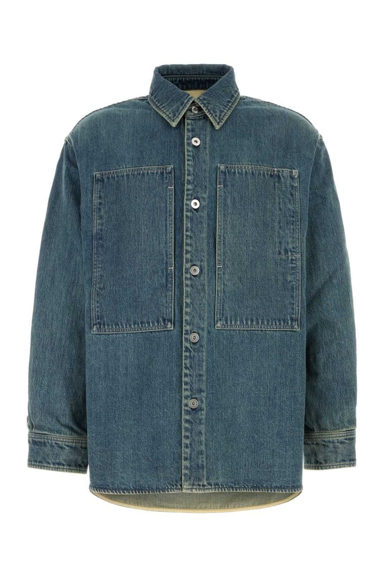 Jil Sander Relaxed-Fit Denim Shirt With Classic Collar