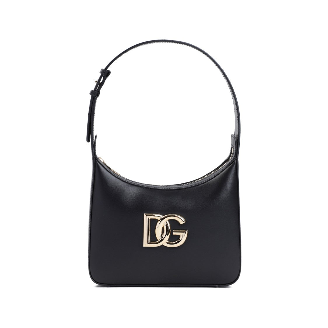 Dolce & Gabbana Black Leather Dg Bag