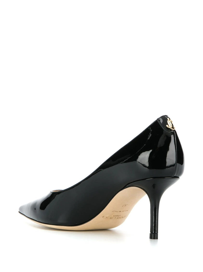 Jimmy Choo Love 65 Pointed-Toe Patent Leather Pumps