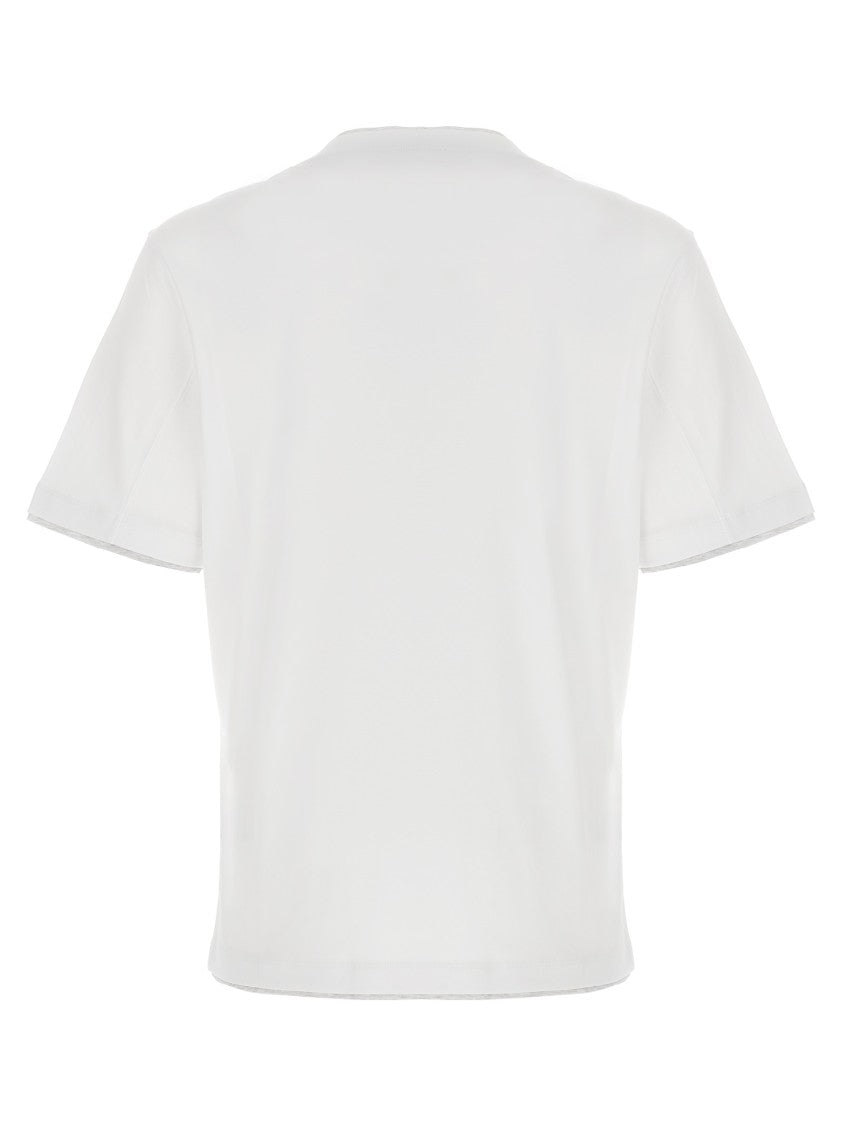 Brunello Cucinelli Double Layer T-Shirt