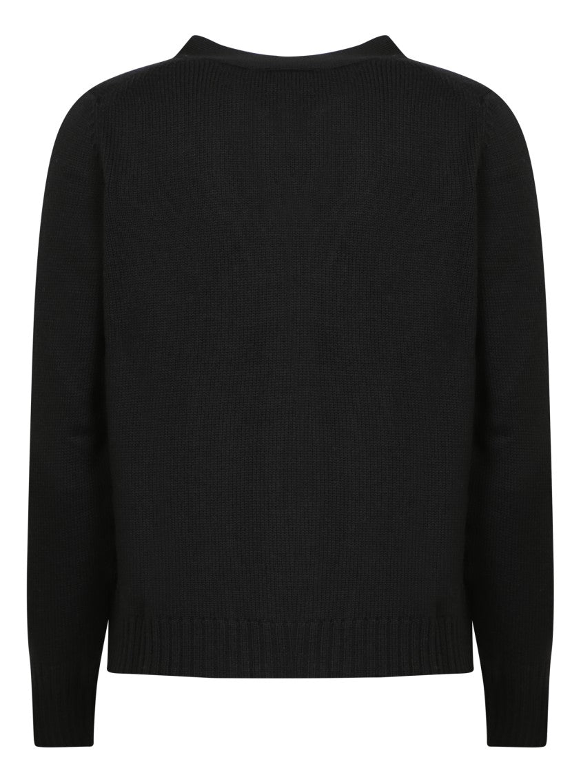 Blanca Vita Classic V-Neck Cashmere Cardigan