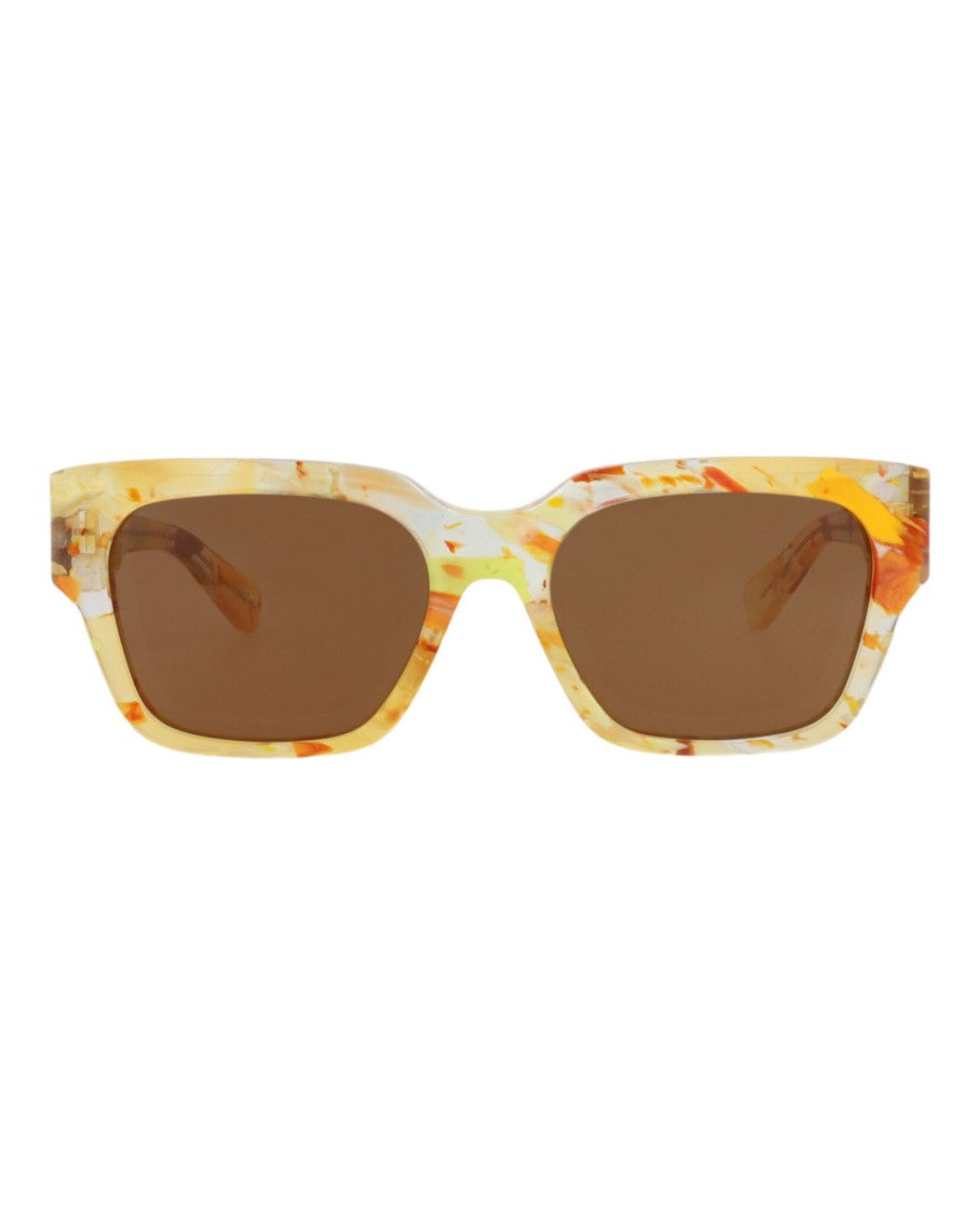 Chloé Square-Frame Recycled Acetate Sunglasses