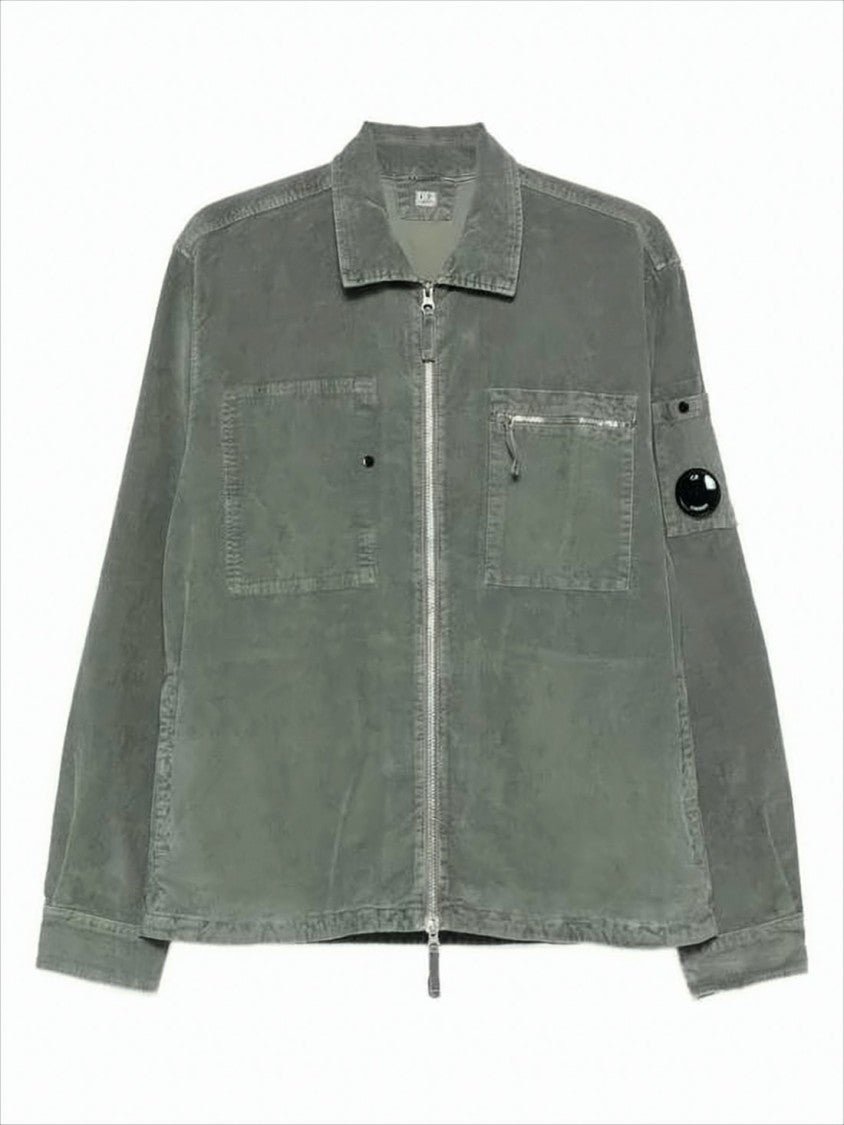 C.P. Company Relaxed Fit Corduroy Jacket With Classic Collar